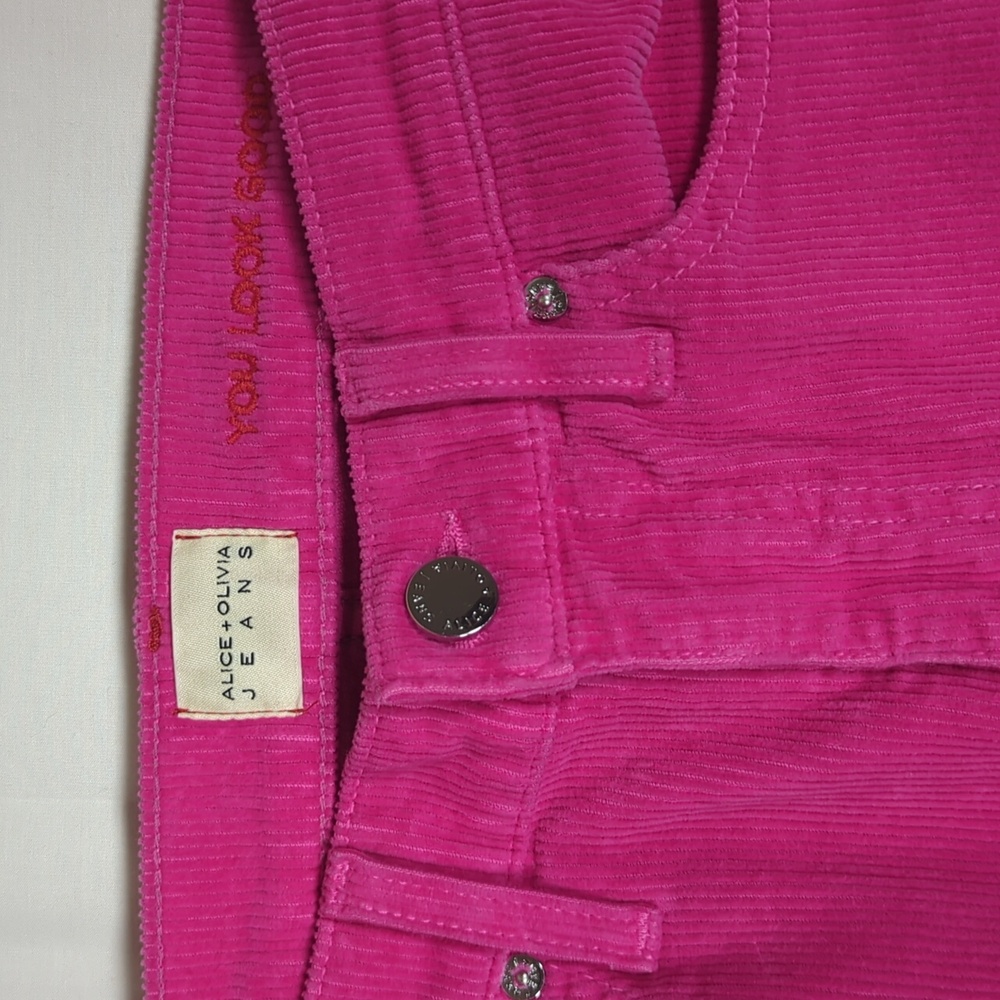 ALICE + OLIVIA  Pink Corduroy